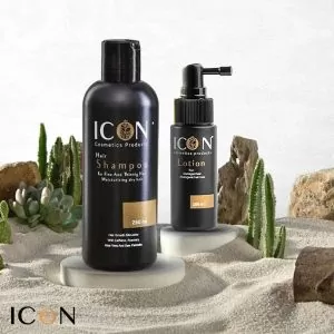 مجموعة Icon لتكثيف الذقن